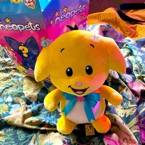 New, Opened Neopets 25th Anniversary Kacheek Plushie with Prize Code ✨